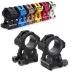 WestHunter Industrial Grade Scope Rings, 1 Inch 30 mm Tactical Precision 6061 T6 Picatinny/Dovetail Scope Mount | 2 Center Heights, 6 Colors 1.42"/36 mm Center Height Option-1 Picatinny Scope Rings Black