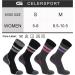 4 Pack Women's Merino Wool Hiking Socks - Cushioned & Warm Thermal Winter Boot Socks - Size 5-8 - Mixed Color Pack - Buy Online on SooperMarket.com