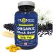 Promise Organic Black Seed 100% Pure Cold Pressed 500mg Essential Thymoquinone Made in Canada (150+50 FREE softgels)