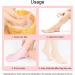 Moisturizing Socks for Soft Skin | ANGGREK Exfoliating Anti-Cracking Pedicure Socks (XL 42-44) - International Shipping Available - Buy Online on SooperMarket.com