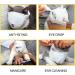 oUUoNNo Breathable Cat Muzzles Cotton Cat Restraint Mask for Grooming and Nail Trimming Cat Holder Prevent Cats from Biting Meowing Chewing Scratching (M Style 2) M Style 2 - Buy Online on SooperMarket.com