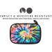 Casemaster Sentinel 6 Dart Case - Holds Tips, Shafts, Flights & More - Impact & Water Resistant - Tie Dye - Ideal for Steel Tip & Soft Tip Darts - Buy Online on SooperMarket.com