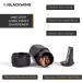Blackwing One-Step Long Point Sharpener  German Steel Blade  Creates Sharp Long Curved Point  Easy to Use  Black  Pack of 1 - Buy Online on SooperMarket.com
