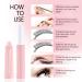 PURELEOR White Eyelash Glue Waterproof Latex Free for Sensitive Eye Strong Hold False Eyelashes Adhesive for Strip Lashes Fast Drying Lash Glue 10ml 0.35oz - Buy Online on SooperMarket.com