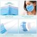 FARIL 100 PCS 3-Layer Protective Disposable Face Masks | Breathable with Elastic Earloops | UK Seller - Buy Online on SooperMarket.com