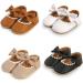 RVROVIC Baby Girl Princess Mary Jane Moccasins | Soft Sole Crib Shoes 0-6 Months (B White) - Buy Online on SooperMarket.com