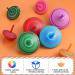 Annhao 30-Piece Wooden Circle Toy Set for Kids | Gyroscope Birthday Party Filler | Ages 3-7 - Ideal Gift - Buy Online on SooperMarket.com