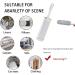 Cat Hair Remover & Pet Lint Brushes - Self-Cleaning Double-Sided Loose Hair Catcher for Dogs & Cats | Effective Hair Cleaner for Clothes Sofa & Carpet (White - Buy Online on SooperMarket.com