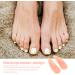Gel Loop Correctors Set for Women - Toe Straightener Support Tool for Hammertoe Relief and Cushioning - 6pcs - Buy Online on SooperMarket.com