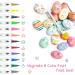 12pcs Edible Food Coloring Pens - Fine&Thick Tip, Food Grade Decorator Pen for Cookies, Fondant, Easter Eggs - Edible Gourmet Writer - Buy Online on SooperMarket.com