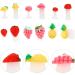 FRCOLOR Silicone Toe Separators and Nail Spacers - 24PCS Fruit Shape Dividers for Nail Polish and Pedicure DIY - Buy Online on SooperMarket.com