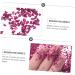 1 Glass Chip Rhinestones Epoxy Resin Nail Accessories Resin Epoxy Nail Art Stone Manicure Fillers Diy Nail Art Crushed Glass Diy Epoxy Filling Diy Fillers Irregular Nail Stickers 0.5X0.3cm Rosy - Buy Online on SooperMarket.com