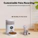 WOPET 4L Automatic Cat Feeder with Desiccant Bag - Programmable Pet Food Dispenser for Small/Medium Pets - White - Buy Online on SooperMarket.com