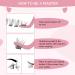 Cluster Lashes 72 Pcs Lash Clusters DIY Eyelash Extension Individual Lashes Into You-02 D-8-16 mix Thin Band Easy to Apply at home Lashes 8-16 mix Into You-02 - Buy Online on SooperMarket.com