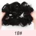 Vlasy Messy Bun Hair Piece 1B# 60g | Curly Wavy Scrunchies Extension for Women | Synthetic Chignons Updo Hairpiece Accessories for Girls - Buy Online on SooperMarket.com