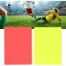 Estink Football Red and Yellow Card Set - Referee Tool for Matches in Schools or Stadiums - Buy Online on SooperMarket.com