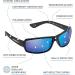 Cressi Ninja Floating & Flex Sunglasses for Adults | Unisex Stylish & Durable International Shipping - Buy Online on SooperMarket.com