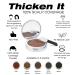 Thicken It 100% Scalp Coverage Hair Powder in Medium Brown - Talc-Free Hair Loss Concealer for Men and Women - Water Resistant .32 oz. - Naturally Thicker Than Fibers & Sprays - Buy Online on SooperMarket.com