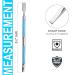 Krisp Beauty Dual Sided Cuticle Pusher - Surgical Grade Stainless Steel Manicure/Pedicure Tool Set for Nail Care - Blue - Buy Online on SooperMarket.com