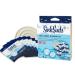 Travel Laundry Detergent Liquid Soap + Odor Eliminator for All Fabrics Including Delicates (TSA Compliant) 6 Sink Packets (0.25 fl oz Each)+1-4in Stopper White Single 6 Count (Pack of 1)