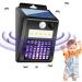 Bugg Outdoor Solar Powered Zapper | Waterproof Solar Zapper Against Mosquitoes for Outdoor | Mosquito Repellent with Motion Sensor Effective and Safe for Virtcooy - Buy Online on SooperMarket.com