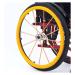 Wheelchair Push Rim Covers 22/24Inch Silicone Wheelchair Push Rim Covers Wheelchair Handrim Covers Wheelchair Rear Wheel Cover for Improve Grip And Traction(I 24 inch) 24 inch I