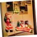 GANAZONO Santa Claus Figurine 1Pc Christmas Santa Claus Suction Cup Lamp Showcase LED Light Festival Supply Santa Claus Lamp - Buy Online on SooperMarket.com