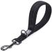 VIVAGLORY Short Dog Lead Short Traffic Lead for Dogs Short Training Leads for Medium & Large Dogs 32 cm Black 32 cm Black