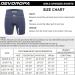 DEVOROPA Girls 5 Spandex Volleyball Shorts - Black Medium | Youth Athletic Gymnastics Dance Compression Shorts with Pocket - Buy Online on SooperMarket.com