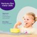 Doddl Toddler Cutlery Set - Self Feeding Spoon and Fork (Magenta) | 12months - Buy Online on SooperMarket.com