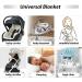 Rainbow Baby Blanket Swaddle Wrap - Soft & Warm Infant Sleeping Wrap for Boys & Girls - Unisex Receiving Blanket 0-6 Months - Buy Online on SooperMarket.com
