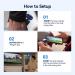 PHIGOLF Phigolf2 Golf Simulator | Indoor & Outdoor Swing Trainer with Motion Sensor | Compatible with WGT/E6 Connect APP | Works with Smartdevices - Buy Online on SooperMarket.com