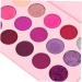 FOYTOKI 15 Makeup Palette Glitter Eyeshadow Colorful Eyeshadow Woman Eyeshadow Compact Purple - Buy Online on SooperMarket.com