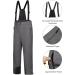 Mapamyumco Men's Waterproof Snow Ski Bib Pants - Windproof Heat-Insulating Mountaineering Gear (Gray) - Perfect for International Shipping - Buy Online on SooperMarket.com