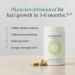 Nutrafol Women's Hair Growth Supplements - Clinically Proven Stronger Hair in 3-6 Months Dermatologist Recommended - 2 Month Supply & 2 Refill Pouches - Buy Online on SooperMarket.com