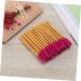 KALLORY 50 Pcs Colored Mascara Lash Bonder Mascara Black Eyelash Mascara Brush Eyelash Brush Stick Make up 50 Pcs Rose - Buy Online on SooperMarket.com
