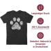Shirtracer T-Shirt for Men - Perfect Gift for Dog Owners - High Five Dog Paw Design - Available in Large 3XL Sizes - Buy Online on SooperMarket.com