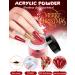 EBANKU Christmas Acrylic Powder Set - 6 Color Professional Nail Extension Kit for Long-Lasting Nail Art - No Lamp Needed | Perfect for Christmas Party - Buy Online on SooperMarket.com
