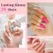 ROSALIND Gel Nail Polish Kit - 48W UV Light 60 Colors Base & Top Coats - DIY Nail Art Starter Set for Christmas - Buy Online on SooperMarket.com