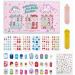 144Pcs Kids Press on Nails - Children Girls Short Artificial Fake Nails - No Fading Full Cover Acrylic Nails - Fruit Design - Quick & Easy Stick On - Cute Gift for Kids Nail Decoration - Buy Online on SooperMarket.com