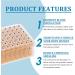 Kohde Ear Seed Pavement 600PC | Weight Loss & Acupuncture Essentials | Sterilization Needles & Massage Stickers - Buy Online on SooperMarket.com