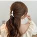 inSowni 7 Pack Pearl Hair Claw Clips - Elegant White Non Slip Barrettes for Women & Girls - Wedding Bridal Hair Accessories - Korean Style Grip Clamps - Buy Online on SooperMarket.com