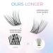 LANKIZ DIY Wispy Lash Clusters Individual Extensions 120 Clusters C+ D Mix Curl - Soft Lightweight 10-16mm Wide Band Mix Style Cluster Lashes | Home Use - Buy Online on SooperMarket.com