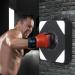 Quiet Punch Doorway Punching Bag - Red | PU Leather, Canvas, High Elastic Sponge Wall Pad for Key Target Training - Buy Online on SooperMarket.com