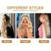 YEESHEDO Ash Blonde Long Wavy Ponytail Hair Extension 26 Inches - Clip In Drawstring Synthetic Curly Hairpiece for Women - Buy Online on SooperMarket.com