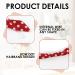 Set of 2 Polka Dot Hair Bands for Girls and Women - Retro 50s Style Bandana - Vintage Adjustable Christmas Headband in Soft Cotton (Red Black) - Buy Online on SooperMarket.com