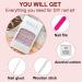24 Pcs French False Nails Short Square Press on Nails Full Cover False Nails Nude Reusable Semi-Transparent Nails for Women and Girls Nail Art Accessories - Buy Online on SooperMarket.com