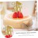 CHILDWEET 10pcs 2021 Graduation Cake Arrangement Trencher Cake Toppers 2021 Graduation Photo Booth Props Dessert Picks High Grad Paper Cups Party Cake Topper Food Insert Card Golden 13x13.5cm - Buy Online on SooperMarket.com