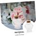Zerodeko 4pcs Glass Heart Shaped Bottle Terrarium Wedding Decorations Decorative Wishing Bottle Glass Container with Lid Glass Jars Wishing Jar Origami Craft Bottle Glass Bottle Cork As Shownx4pcs 8.50X6.00X4.00CMx4pcs - Buy Online on SooperMarket.com