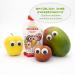 Cheeky Friends Bio Quetschie Apple Mango & Peach Fruit Puree for Babies | Gluten-Free & Vegan | 6 Pack (6 x 100g) - Perfect for Little Ones - Buy Online on SooperMarket.com
